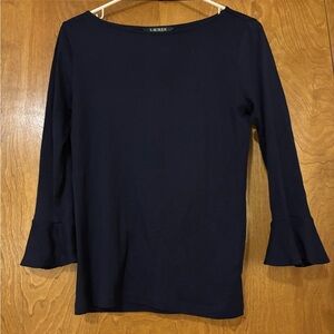Navy Blue Women's Top
